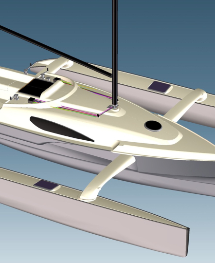 Lumicraft 980 Sailing Trimaran